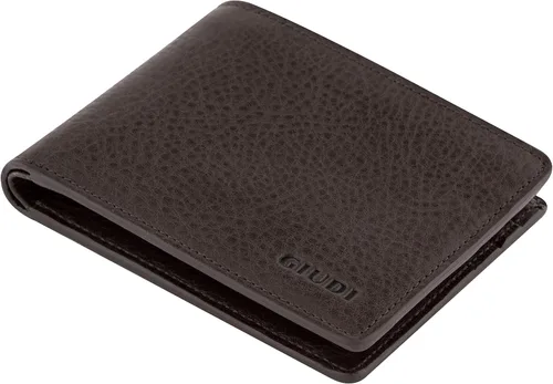 Vista 6 de Giudi - Funda de piel auténtica para hombre, diseño de 6 tarjetas, fabricado en Italia, fino, fácil y cómodo, excelente regalo para hombres