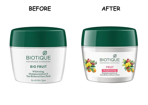 Vista 3 de Biotique Paquete de Frutas - Fruta 8.29 oz