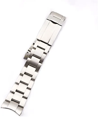 Vista 3 de HAODEE 20 21mm Watch Band Stainless Steel Solid Curved End Screw Links Wrist Bracelet For Rolex Submariner Oyster Datejust