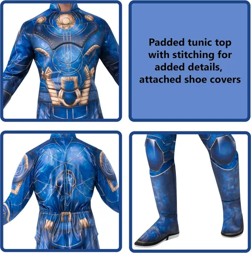 Vista 4 de Rubies mens Marvel the Eternals Movie Deluxe Ikaris Costume