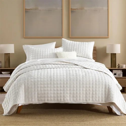 Vista 21 de Secgo Juego de edredón twin para cama - Edredones 100% algodón tamaño twin, colchas negras con 2 fundas de almohada, ropa de cama ligera reversible