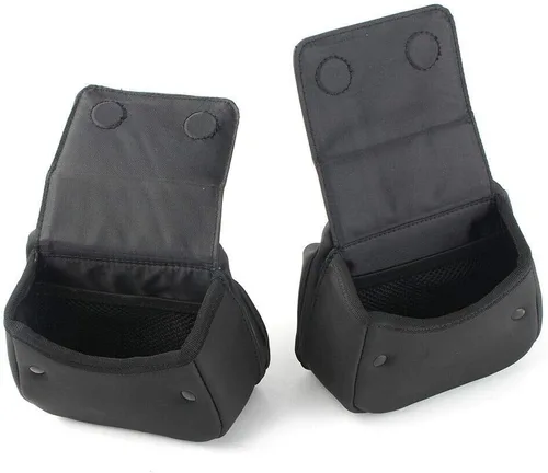 Vista 5 de Par de paneles de carenado inferior Bolsillos de almacenamiento, bolsillos inferiores de puerta de carenado para Harley Touring Road Glide Street