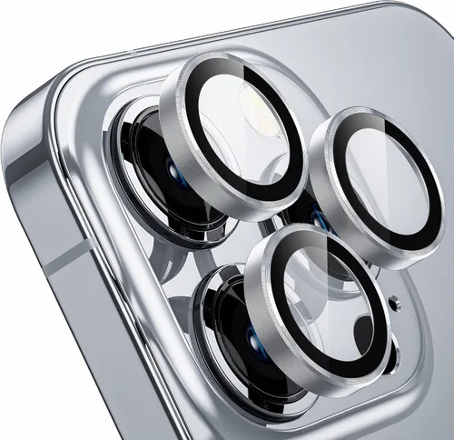 Vista 10 de WSKEN Protector de lente de cámara para iPhone 14 Pro/iPhone 14 Pro Max, [modo de disparo nocturno] Protector de pantalla de vidrio templado HD