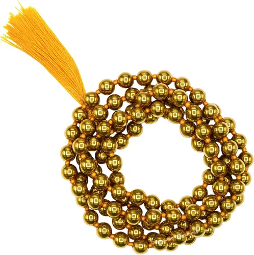 Vista 3 de Amazing Gemstone Japa Mala - Collar de 108 cuentas de oración y pulsera de muñeca Mala para meditación
