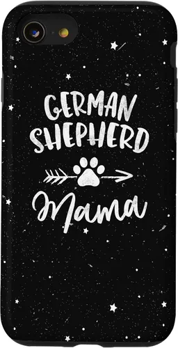 Vista 8 de Funda para iPhone 12 Mini Pastor Alemán Mama – Pastor Amante del Dueño Regalo Perro Mamá