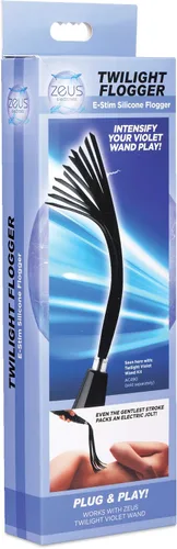 Vista 5 de Zeus Electrosex Accesorio de silicona Extreme Twilight Flogger