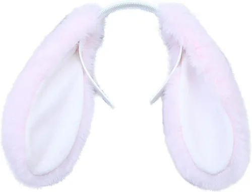 Vista 17 de Faylay Diadema peluda con orejas de conejo para mujer, accesorios de fiesta Bdte
