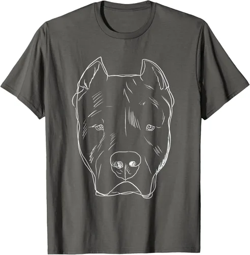 Vista 30 de Perro Dogo Argentino Camiseta Negro