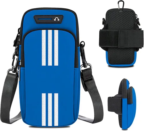 Vista 9 de Soporte para teléfono para correr, brazalete, bolso cruzado para teléfono celular, para mujeres, hombres, niños, iPhone 17, 16, 15, 14, 13, 12, 11