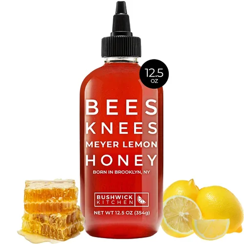 Vista 9 de Bees Knees - Juego de regalo dúo de miel picante + rodillas de abejas Meyer y miel de limón