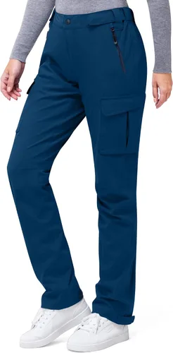 Vista 9 de 33,000ft Pantalones de lluvia para mujer, impermeables, ligeros, transpirables, pantalones de lluvia para senderismo Breathable, Lightweight Negro
