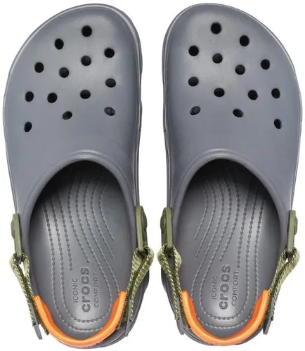 Vista 4 de Crocs - Zuecos unisex para adultos todo terreno con correa de talón ajustable