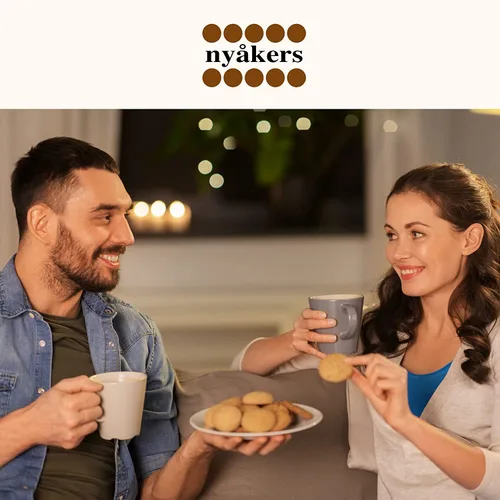 Vista 5 de Nyakers - Galletas de limón suecas – Originales, famosas y antiguas galletas gourmet de limón tradicionalmente horneadas en Suecia desde 1952