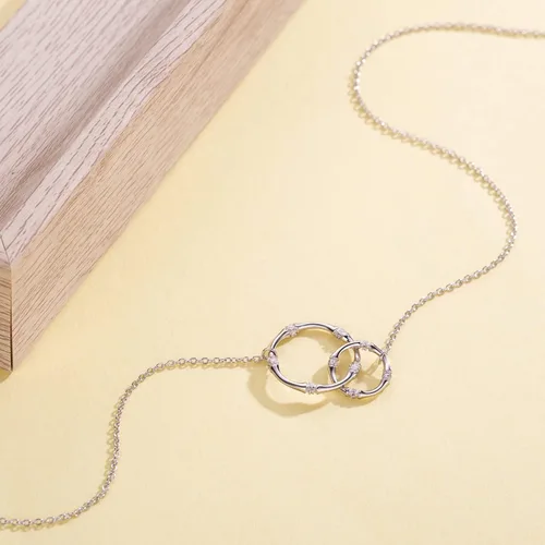 Vista 5 de WISHMISS - Collar de tres generaciones, regalos para nieta de la abuela
