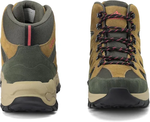 Vista 7 de NORTIV 8 Botas de senderismo impermeables para hombre, botas de trabajo al aire libre