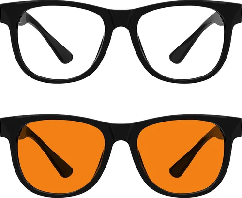 Vista 341 de Eyekepper Gafas de luz azul para hombre y mujer, paquete de 6 lentes Pilot Paquete de 6 color mezclado
