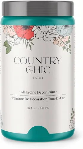 Vista 133 de Country Chic - Pintura a la tiza todo en uno para muebles y armarios, ecológica, acabado mate, con primer y sellador, para madera y metal, Alchemist
