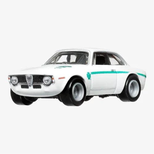 Vista 2 de Hot Wheels Alfa Romeo Giulai Sprint GTA, Car Culture Spettacolare 5/5 [Blanco]