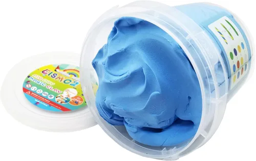 Vista 10 de Arcilla de modelado Air Dry de 10.5 onzas, arcilla mágica ultra ligera, suave, sin grietas, colores primarios para adultos y niños, kit de Negro