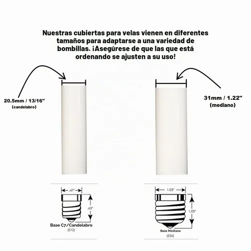 Vista 3 de Creative Hobbies® Cubiertas para velas de goteo de aspecto antiguo de 4 pulgadas de alto, base de candelabro, paquete de 6