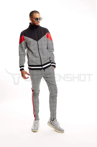 Vista 6 de SCREENSHOT - Pantalones deportivos para hombre, estilo hip hop, de alta calidad, ajustados, cómodos, atléticos, para entrenamiento, moda urbana