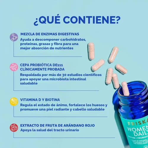 Vista 3 de Paquete diario FRISKA para mujeres y hombres
