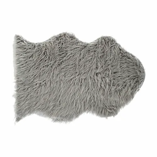 Vista 2 de Alfombra DKD Home Decor Gris Con pelo 60 x 90 x 2 cm