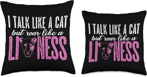Vista 3 de Lion Cub Mane Roar Feline Leo Africa Zoology Motif Predator Roar Tamer Mane Lioness Pride Leo Feline Cub Lion - Almohada de 16 x 16 pulgadas