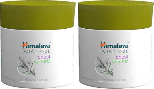 Vista 5 de Himalaya Botanique Bálsamo para el pecho P.M., Cuidado calmante, calmante y reconfortante para noches reparadoras, 1.76 oz