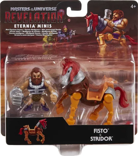 Vista 6 de Masters of The Universe: ¡Revelation! Mini figura de vehículo o criatura y Eternia, personaje de 2 pulgadas para contar historias y exhibición