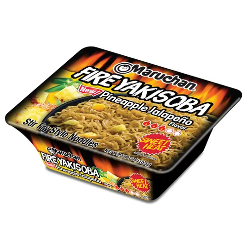Vista 16 de Maruchan Yakisoba - Sabor a queso cheddar, 3.96 onzas, paquete de 8, (4178990766)