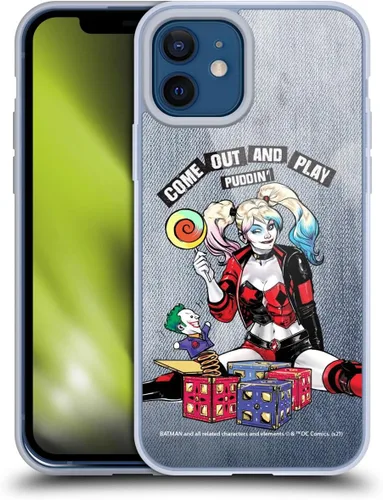Vista 8 de Head Case Designs Funda de gel suave con licencia oficial de Batman DC Comics Bubblegum Harley Quinn Graphics compatible con Apple iPhone 7