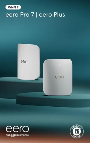 Vista 7 de Presentamos el router Wi-Fi 7 triple banda Amazon eero Pro 7 (modelo más reciente): Compatible con planes de internet de hasta 5 Gbps, cobertura