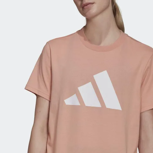 Vista 7 de adidas Women's Sportswear Three Bar T-Shirt