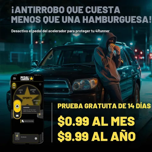 Vista 3 de PEDAL COMMANDER Controlador de respuesta del acelerador Toyota 4Runner 2003