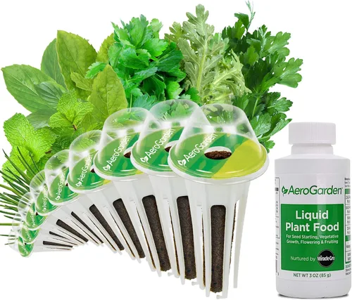 Vista 11 de AeroGarden Kit de Cápsulas de Semillas de Hierbas Italianas Surtidas, 6 Cápsulas