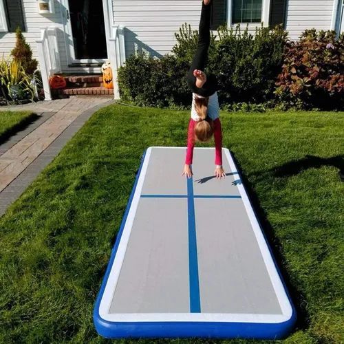 Vista 6 de Piso inflable del aire del entrenamiento de la estera del gimnasio de la pista