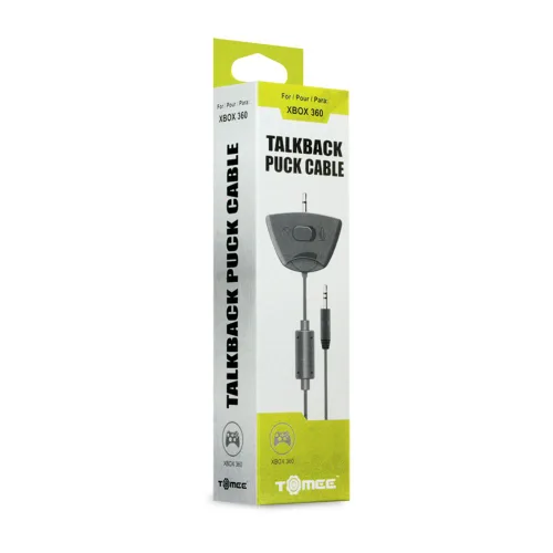 Vista 2 de Xbox 360 Tomee Replacement Talkback Puck Cable