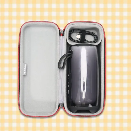 Vista 5 de RLSOCO Funda de transporte para JBL Pulse 4/Pulse 5/Pulse 3 Altavoz Bluetooth portátil impermeable (solo funda)