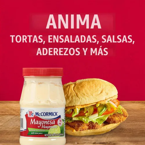 Vista 6 de McCormick Mayonesa (mayonesa) con jugo de lima, 14 onzas líquidas (paquete de 1)