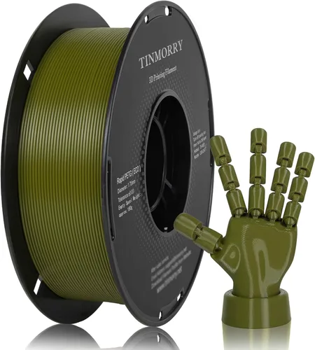 Vista 17 de TINMORRY - Filamento PETG CF de 1.75 mm para impresora 3D, compatible con Bambu LAB, Creality K1C, QIDI MAX3, FLASHFORGE Adventurer 5M, Prusa MK4