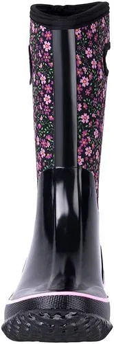 Vista 4 de WTW - Botas de lluvia que llegan a media pantorrilla para mujer, impermeables, aisladas, de neopreno, botas para cacería, botas de jardín, botas