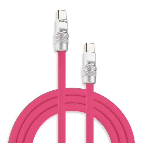 Vista 44 de chubbycable Chubby 2.0 USB C 240W Cable de carga rápida de silicona suave y duradero, cable de carga extra grueso compatible con iPhone 17-15 Series
