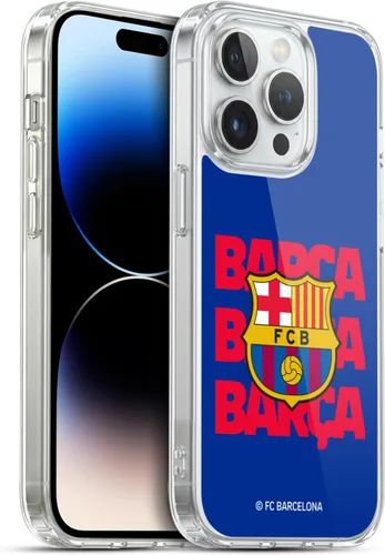 Vista 68 de Head Case Designs Funda de gel suave con licencia oficial del FC Barcelona Barca Crest Graphics [protección de grado militar] compatible con Apple