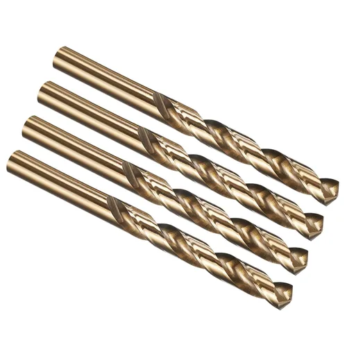 Vista 41 de PATIKIL Broca Jobber de 0.039 in, vástago recto M35 cobalto 5% acero de alta velocidad 135° acabado dorado para metal duro de acero inoxidable - 2