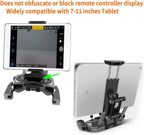 Vista 2 de Hanatora Soporte frontal para tablet de 4 a 11 pulgadas con cordón para el cuello para DJI Mavic Mini/Mini SE, Mavic 2 Pro/Zoom, DJI Mavic