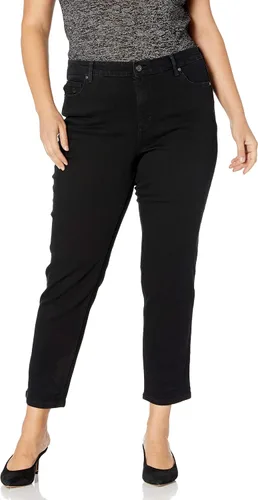 Vista 20 de Gloria Vanderbilt Women's Amanda Corduroy Slim High Rise Pant Regular Negro