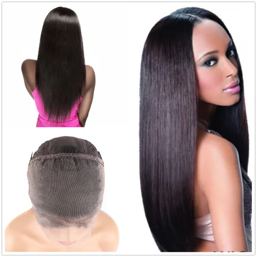 Vista 9 de Peluca de encaje 360 ondulado con encaje frontal transparente de oreja a oreja, pelucas de encaje frontal de cabello humano virgen brasileño