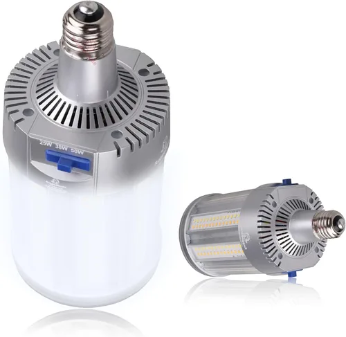 Vista 3 de RuggedGrade Bombilla LED de 12 W, base estándar E26, 1,400 lúmenes, 3000 K, 2700 K, repuesto para haluro metálico, HID o CFL, alta eficiencia, 130