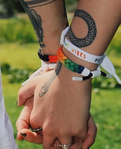 Vista 3 de Rastaclat Pulseras motivacionales para hombres y mujeres de todas las edades - Colección Originals Pulseras de encaje individuales apilables